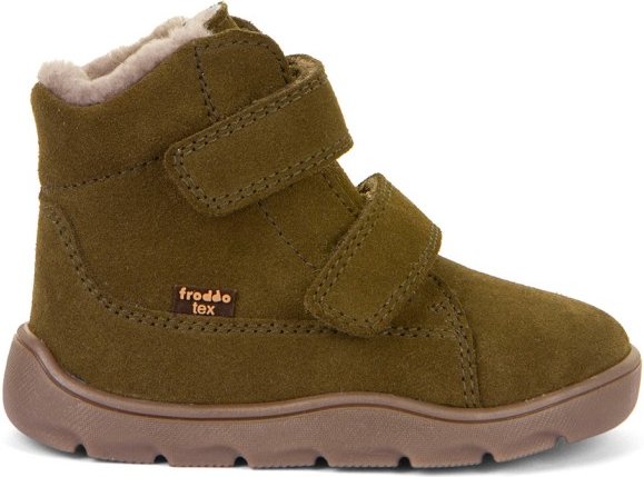 Froddo - Kid's Zeru Tex Furry Barefoot - Winterschuhe Gr 29 braun