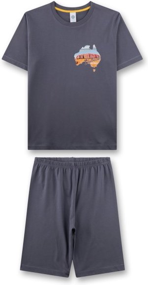 Sanetta - Kid's Pyjama 1/2 246054 - Alltagsunterwäsche Gr 128 blau