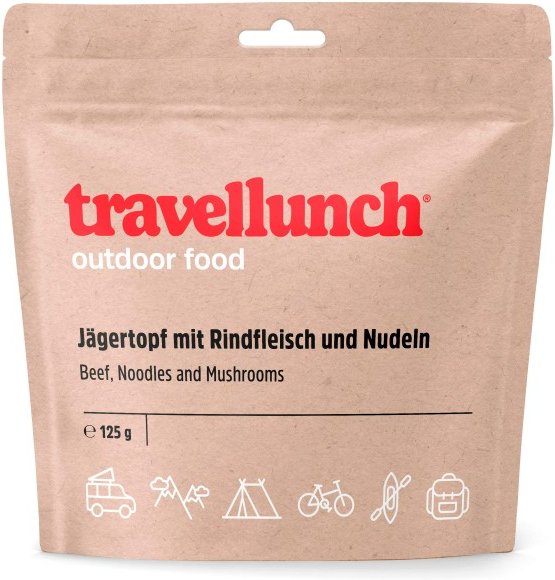 Travellunch - Jägertopf mit Rindfleisch und Nudeln Gr 125 g
