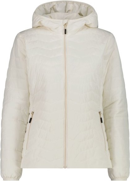 CMP - Women's Padded Jacket Fix Hood - Kunstfaserjacke Gr 44 beige/grau