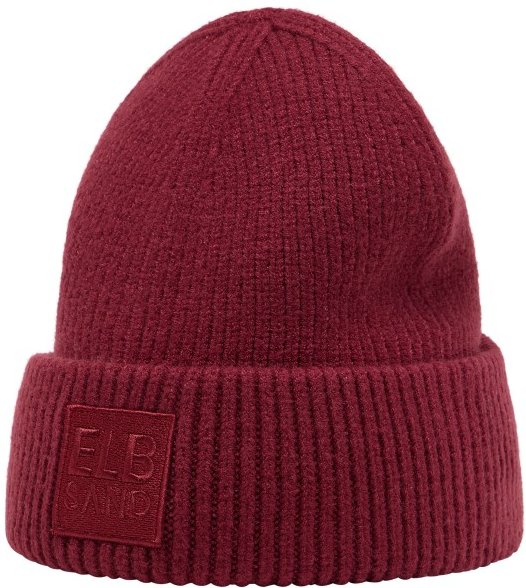 ELBSAND - Nora Beanie - Mütze Gr One Size rot
