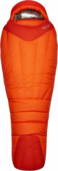 Rab - Andes Infinium 800 - Daunenschlafsack Gr bis 195 cm Körperlänge atomic