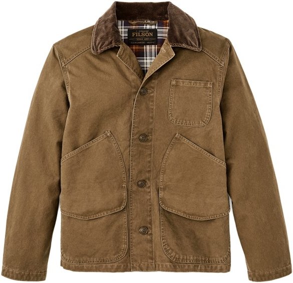 Filson - Canvas Outfitter Jacket - Freizeitjacke Gr S braun