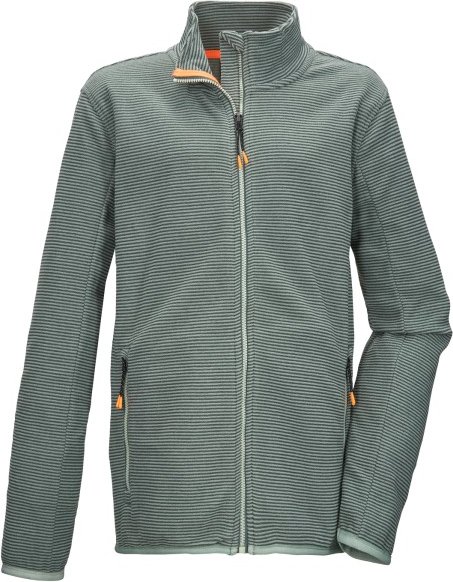 killtec - Kid's Kos 162 - Fleecejacke Gr 116 oliv/grau