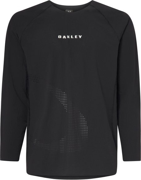 Oakley - Seeker Whip L/S Jersey - Radtrikot Gr M schwarz