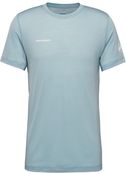 Mammut - Tree Wool Firstlayer T-Shirt - Funktionsshirt Gr XXL grau/türkis