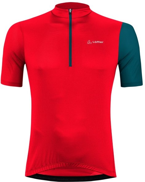 Löffler - Bike Jersey Half-Zip Pureblo Mid - Radtrikot Gr 60 rot