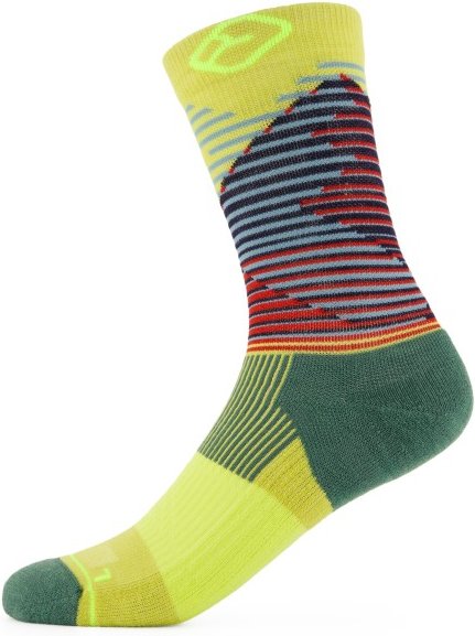 Thumbnail - Ortovox - All Mountain Mid Socks - Merinosocken Gr 45-47 bunt