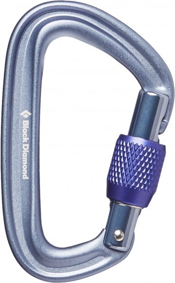 Black Diamond - Liteforge Screwgate Carabiner - Schraubkarabiner grau
