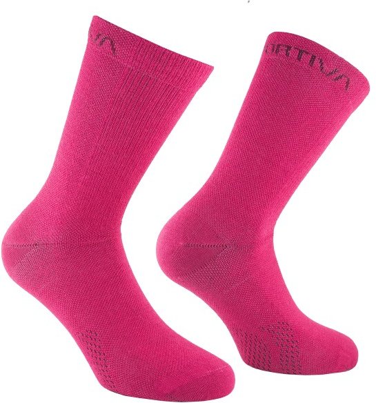 La Sportiva - Merino Hiking Socks - Wandersocken Gr 35-37 rosa