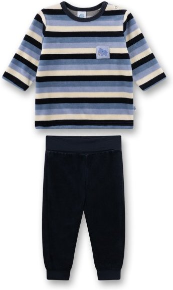 Thumbnail - Sanetta - Kid's Pyjama 1/1 222298+222299 - Schlafanzug Gr 104 schwarz