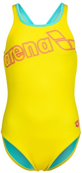 Arena - Girl's Logo Swimsuit Swim Pro - Badeanzug Gr 116 gelb
