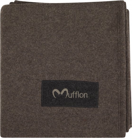 Mufflon - Plaid I - Decke Gr 200 x 140 cm braun