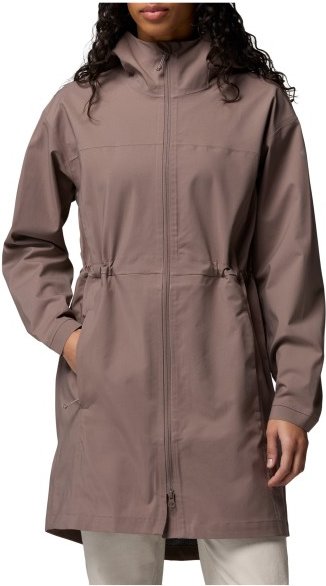 Columbia - Women's Weekend Adventure II Long Shell - Mantel Gr XS grau