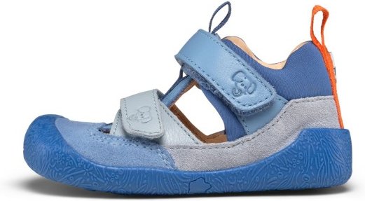 Affenzahn - Kid's Lauflerner Sandale Leder Freely - Sandalen Gr 21 blau