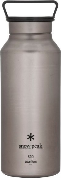 Snow Peak - Titanium Aurora Bottle - Trinkflasche Gr 800 ml grau