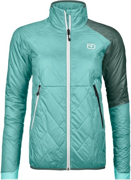 Thumbnail - Ortovox - Women's Swisswool Piz Vial Jacket - Isolationsjacke Gr S türkis