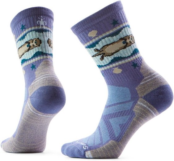 Smartwool - Women's Hike Light Cushion Otter Float Crew - Wandersocken Gr 42-45 bunt