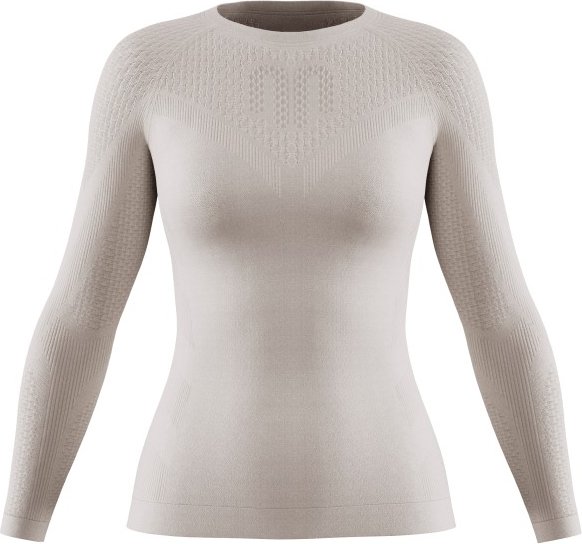 Thumbnail - Bauerfeind Sports - Women's Sports Compression Shirt L/S - Laufshirt Gr M grau