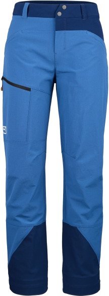 Thumbnail - Ortovox - Women's Mondeval Pants - Skitourenhose Gr M - Regular blau