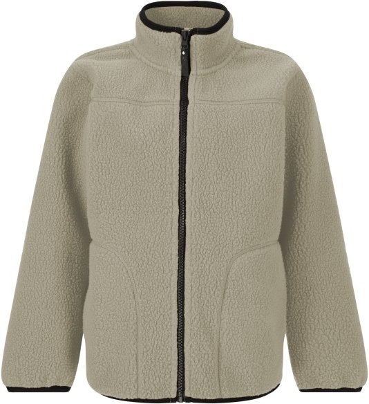 ZIG ZAG - Kid's Root Teddy Fleece Jacket - Fleecejacke Gr 140 beige