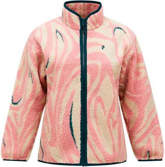 Peak Performance - Women's Graphic Pile Jacket - Fleecejacke Gr L rosa