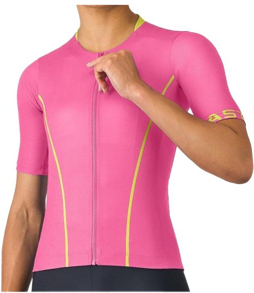 Castelli - Women's Anima Flow Jersey - Radtrikot Gr XS rosa