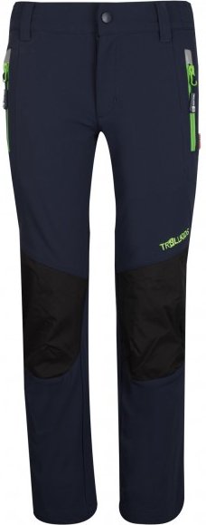 Trollkids - Kid's Lysefjord Pants - Softshellhose Gr 146 blau