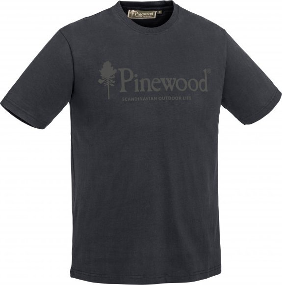 Pinewood - Outdoor Life T-Shirt - T-Shirt Gr S grau/schwarz