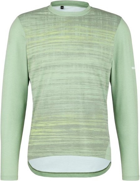 Shimano - Spazio Long Sleeves Jersey Printed - Radtrikot Gr XXL grün