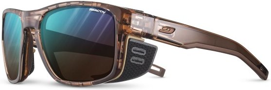 Julbo - Shield Reactiv S2-4 - Gletscherbrille Gr M braun