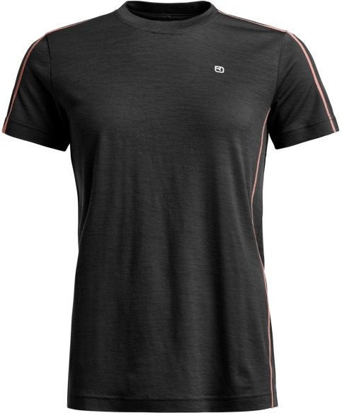Ortovox - Women's 185 Rock'N'Wool Short Sleeve - Merinounterwäsche Gr M schwarz
