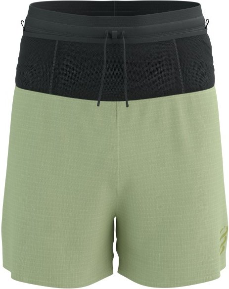 Thumbnail - Compressport - Trail Racing Overshort - Laufshorts Gr M oliv