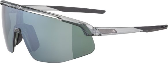 Alpina - Turbo Pro Q-Lite Mirror S3 - Fahrradbrille grau/schwarz