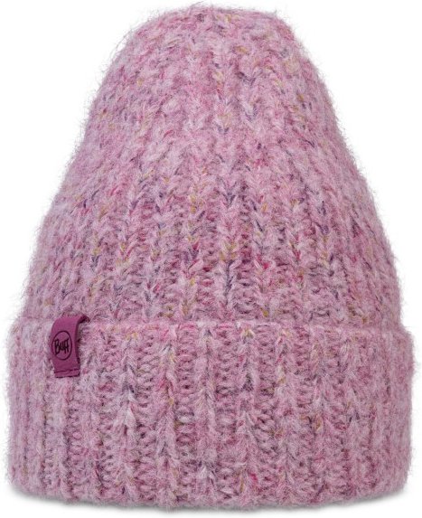 Thumbnail - Buff - Knitted & Fleece Band Beanie Eyla - Mütze Gr One Size rosa