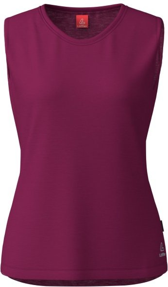 Löffler - Women's Loose Tanktop Merino-Tencel - Merinoshirt Gr 36 lila