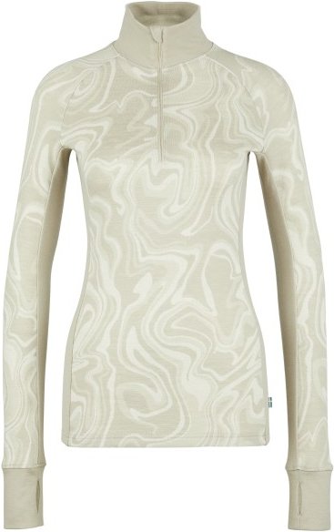 Stoic - Women's Merino225 StensundSt. Half Zip - Merinoshirt Gr 3XL beige