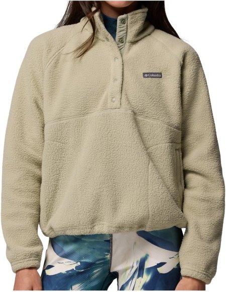 Columbia - Women's Jasper Ridge Pebbled Fleece Half Snap - Fleecepullover Gr S beige