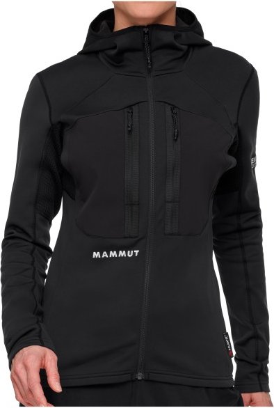 Mammut - Women's Eiger Nordwand Advanced ML Hooded Jacket - Fleecejacke Gr XL schwarz