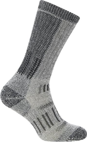 Thumbnail - Icebreaker - Merino Hike+ Mountaineer Mid Calf - Wandersocken Gr M grau