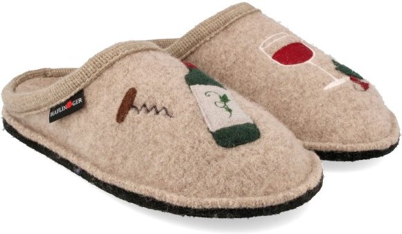 Haflinger - Flair Wine Time - Hausschuhe Gr 40 beige