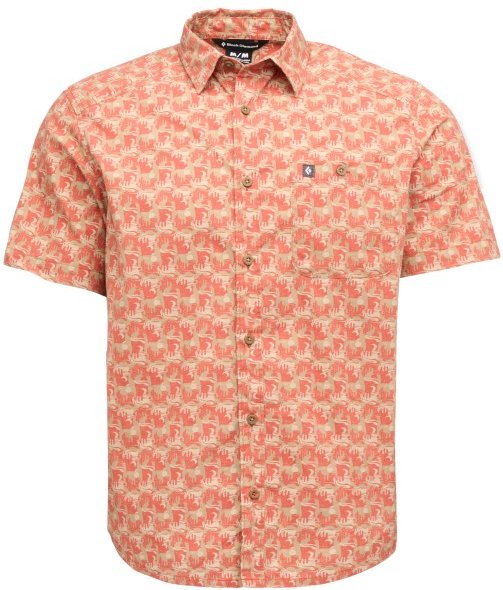 Thumbnail - Black Diamond - Wingate S/S Shirt - Hemd Gr S rosa