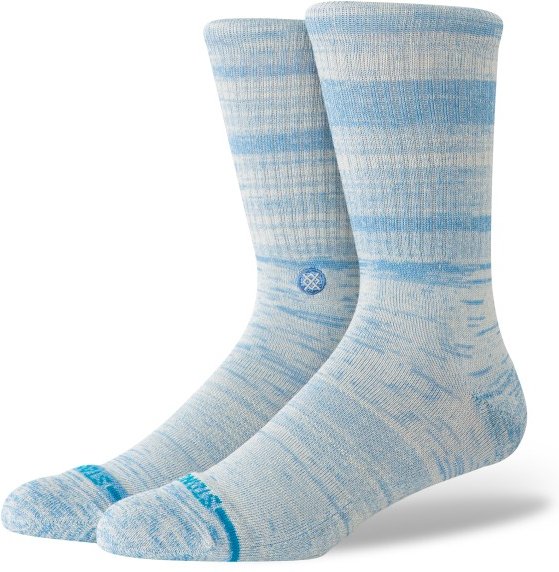 Stance - Marled Crew - Multifunktionssocken Gr 38-42 grau