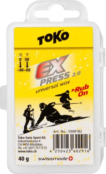Toko - Express Rub On Gr 40 g grau/gelb