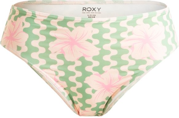 Roxy - Women's Hibiscus Daze Midwaist Bikini - Bikini-Bottom Gr S weiß