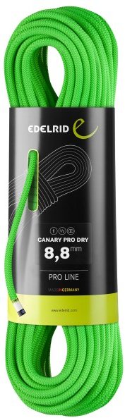 Edelrid - Canary Pro Dry 8,8 - Einfachseil Gr 30 m grün