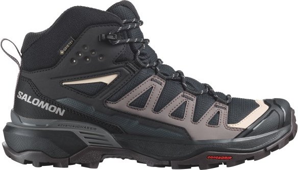Salomon - Women's X Ultra 360 Mid GTX - Wanderschuhe Gr 36 2/3 grau/schwarz