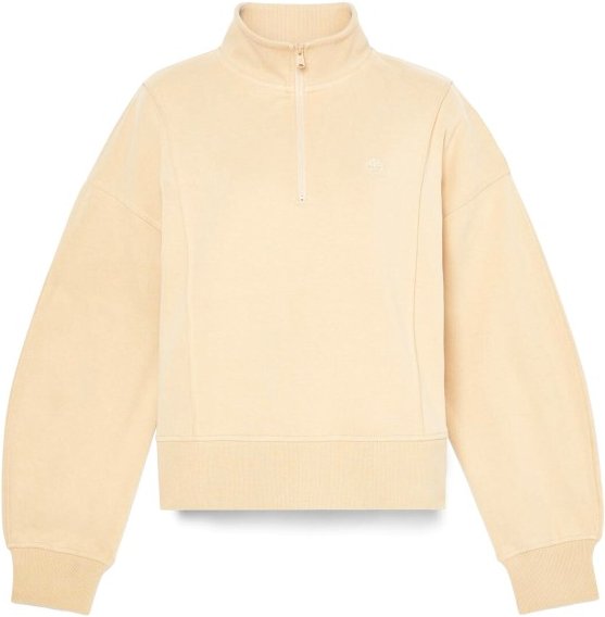 Timberland - Women's Lush 1/4-Zip Sweatshirt - Pullover Gr XL beige