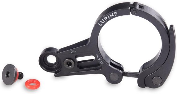 Lupine - Flexmount Schnellspanner 31.8mm schwarz