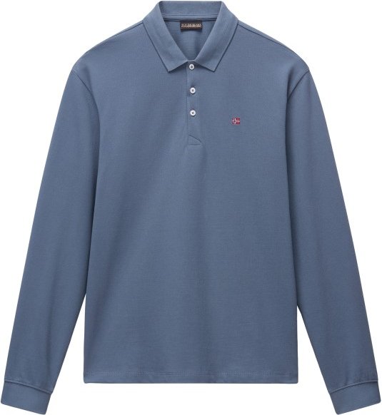 Napapijri - Ealis L/S 1 - Polo-Shirt Gr XXL blau